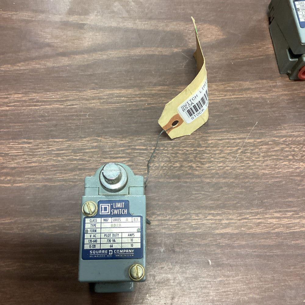 Square D Limit Switch Class 9007 Type B52A