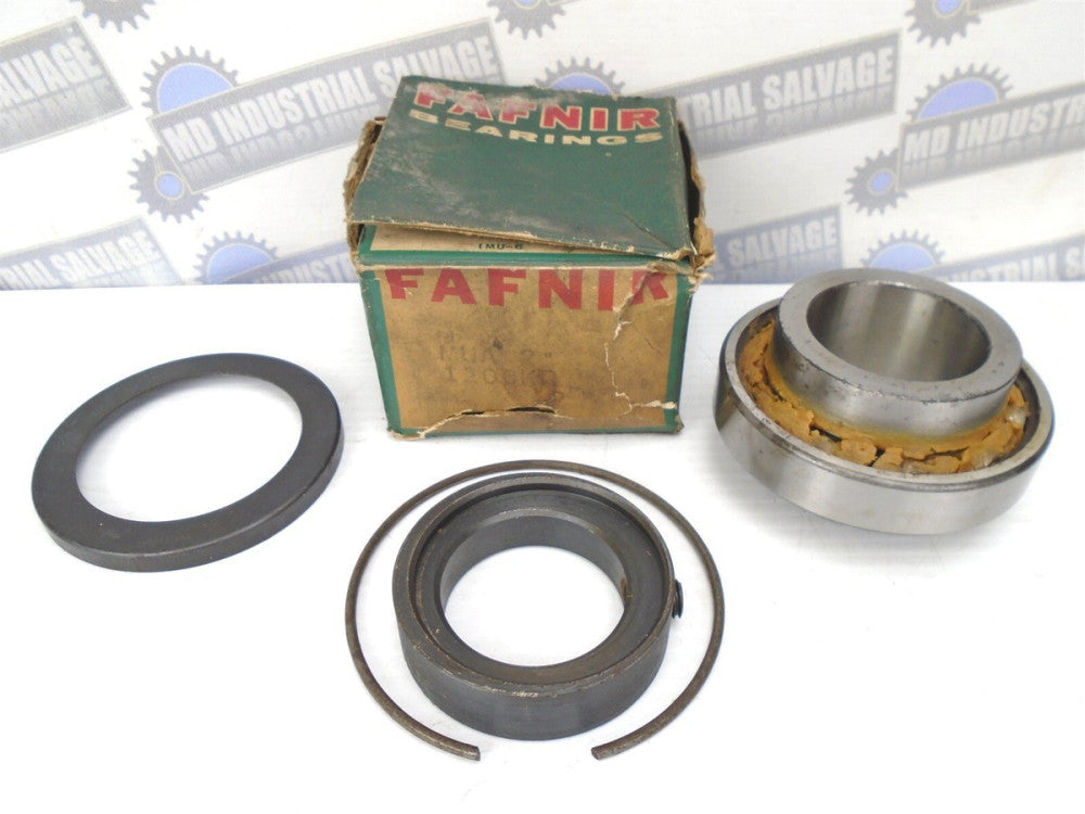 FAFNIR - MUA2-1200KR - WIDE INNER RING BEARING w/COLLAR - 2" x 3.93701 x 2.8125