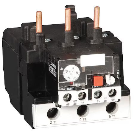 Dayton 6Eca0 Ovrload Rely,48 To 65A,Class 10,Bimetllc