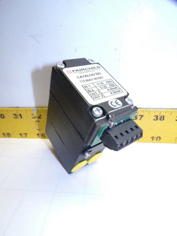 NEW FAIRCHILD T8000 SERIES MINIATURE P/I PRESSURE TRANSDUCER  TTFI8001-061061