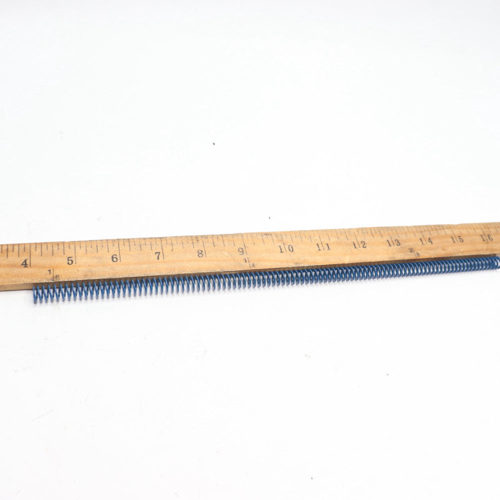 MSC Die Spring Blue 3/8" Hole x 3/16" Rod Dia x 12" Free Length 07660343