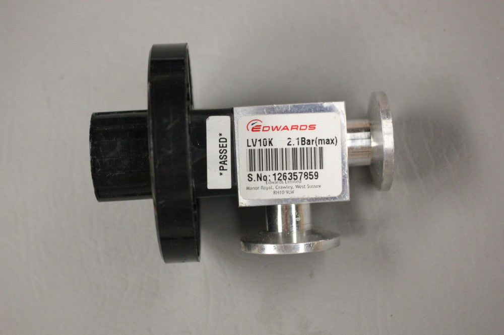 EDWARDS LV10K FINE CONTROL NEEDLE VALVE