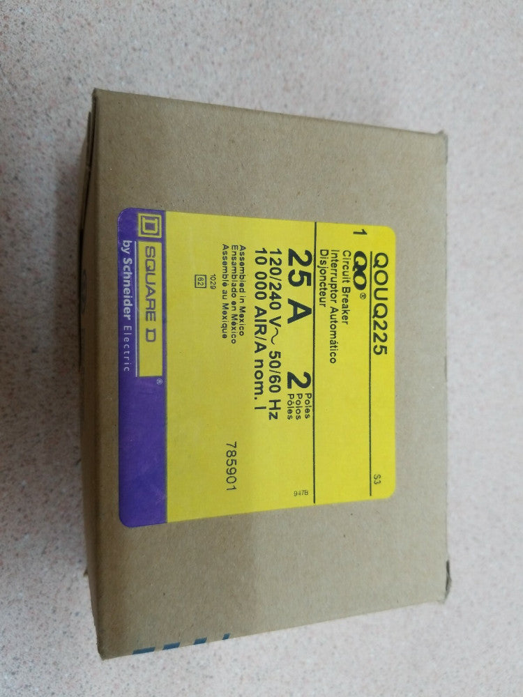 NEW SQUARE D  QOUQ225 / QOUQ225 (BRAND NEW)