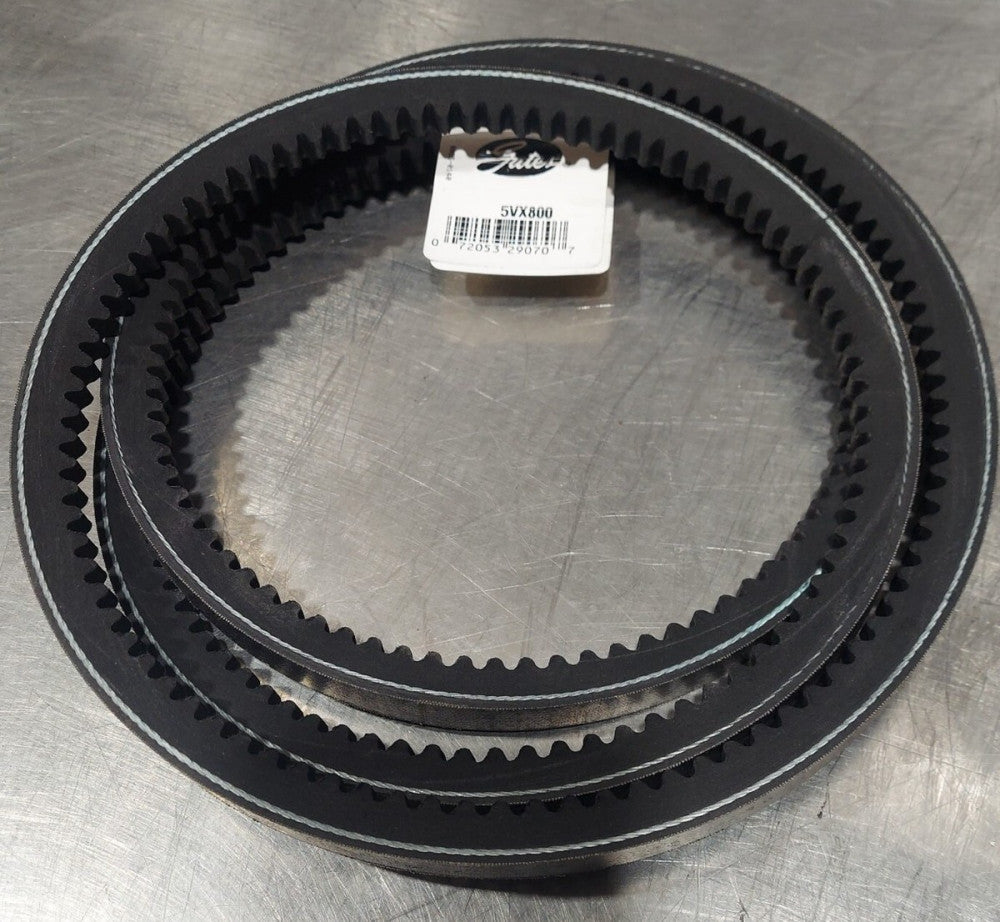 GATES 5VX800 Super HC Vextra Notched V-belt. 9414-0800.