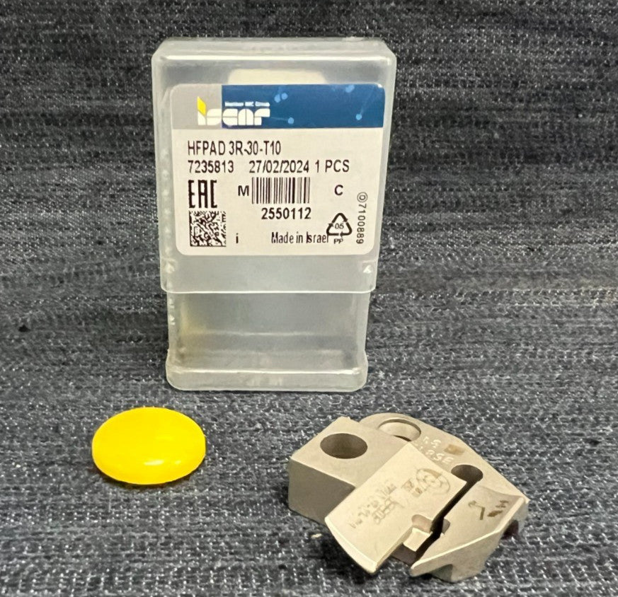 BEAR HFPAD 3R-30-T10 ADAPTER FOR FACE GROOVING & TURNING .984-15" DIA RANGE