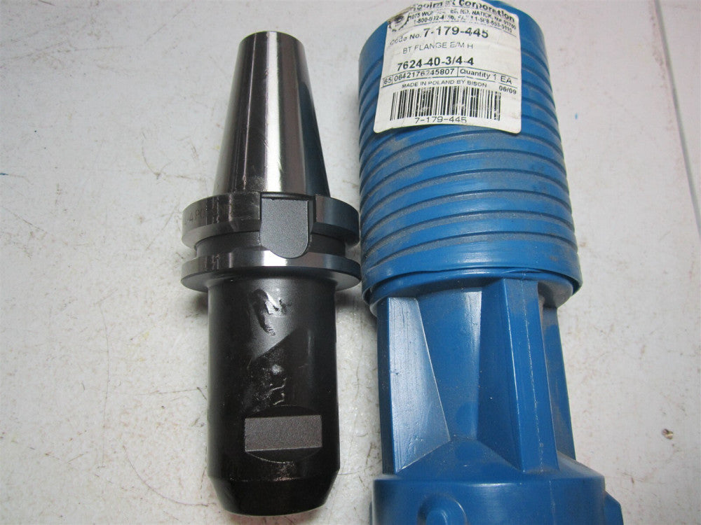 TMX (7-179-445) MAS 403/BT Taper BT40 3/4" Steel Through Coolant End Mill Holder
