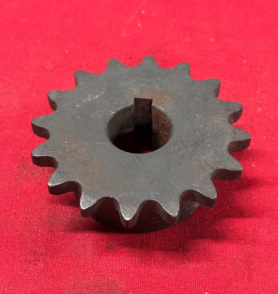 SHAMROCK ROLLER CHAIN SPROCKET 35B16F-5/8 BORE: 5/8" CHAIN # 35 PITCH 3/8"