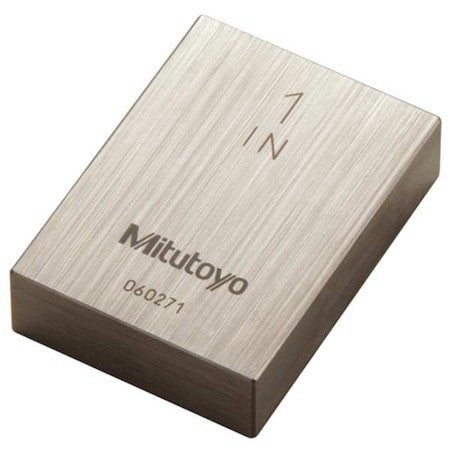 Mitutoyo 611320-531 Gage Block,1/64" L,3/8" H,Steel,Asme 0