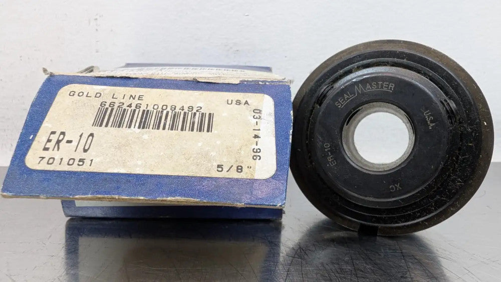 Sealmaster ER-10 Insert Bearing 5/8" ID 47mm OD 1.2190" Wide