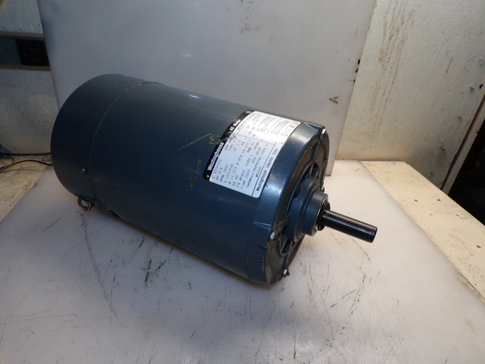 NEW WESTINGHOUSE 3/4 HP AC ELECTRIC MOTOR M56CZ 115/230 VAC 1 PHASE 3450 RPM 