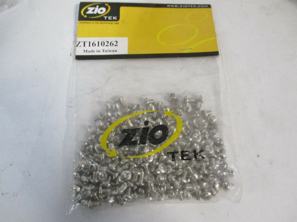 Zio Tek (ZT1610262) 6-32x3/16 Pan Head Screws for Electronics - 240 Pieces 
