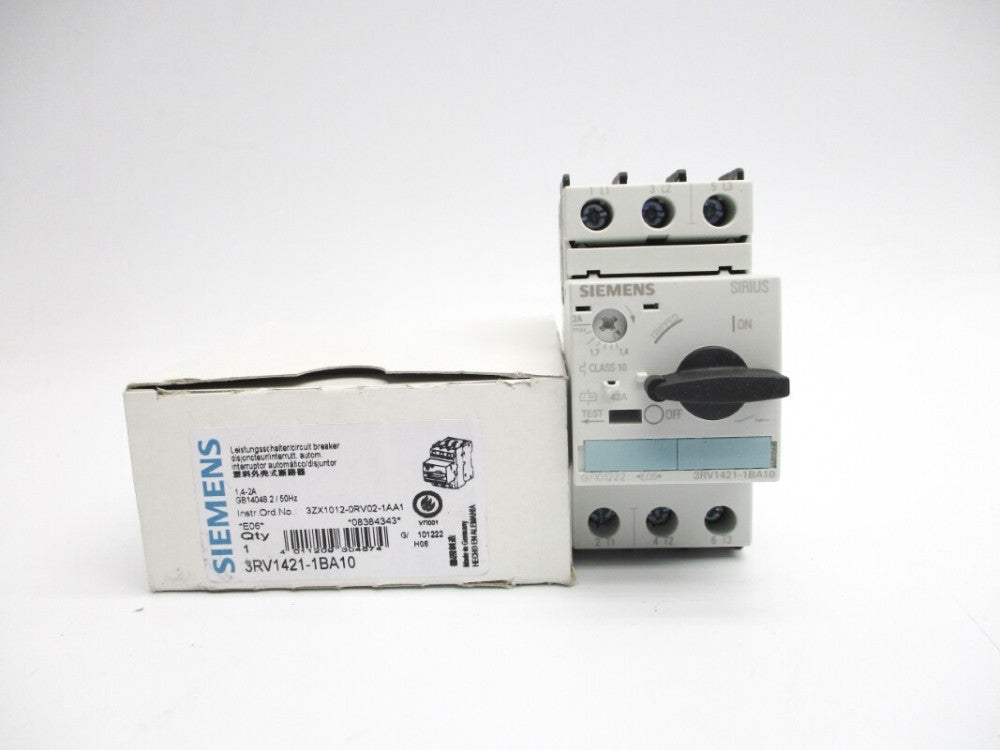 SIEMENS 3RV1421-1BA10 1.4-2A NSMP