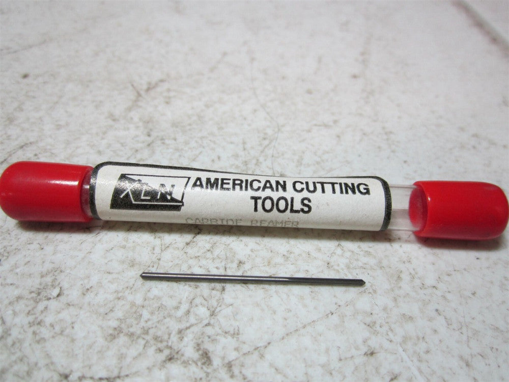 XLN Premium Carbide Tool 0.0460 Diam 4 Flute Straight Flute Solid Carbide Reamer