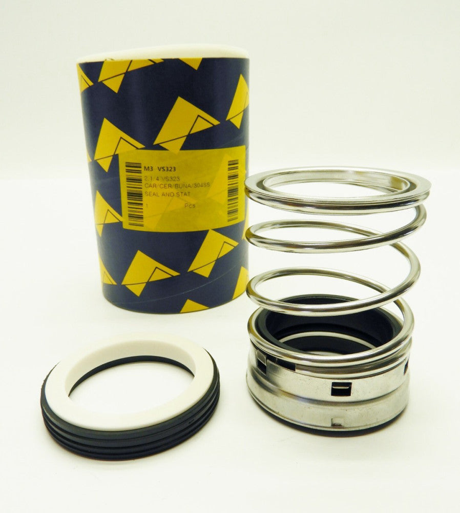 2-1/4" SEAL 2.25" CAR/CER/BUNA/304SS Pump Shaft Seal & Stationary Vulcan VS323