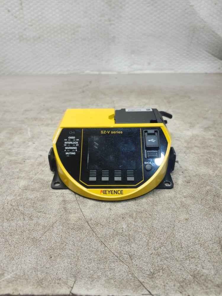 USED Keyence Safety Laser Scanner Multifunctional Display Control Unit SZ-VU04