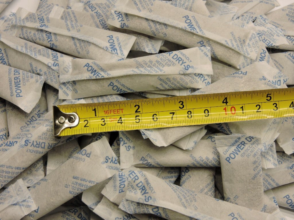 Lot Desiccant 100packs of 10g Power Dry-S Sorb Activated Clay Ammo FDA Food