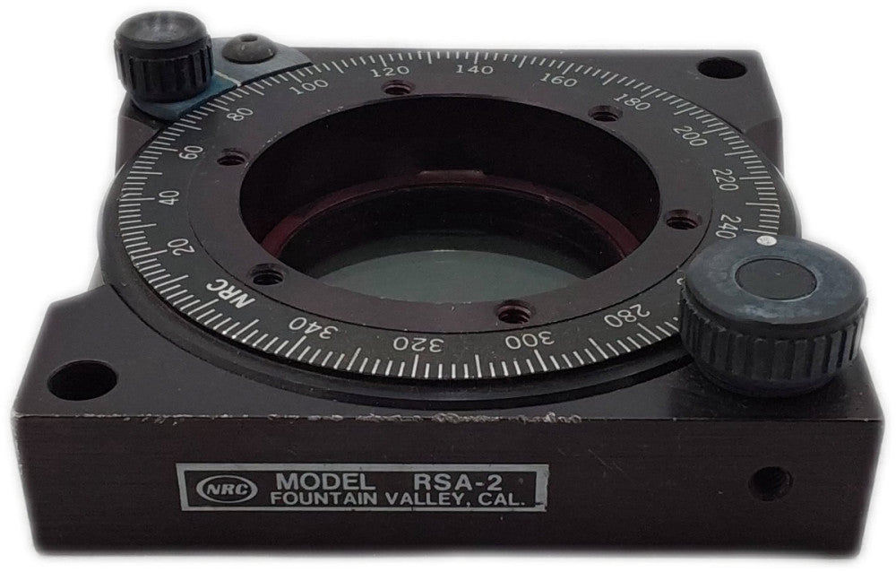 Newport NRC RSA-2 Lens/Mirror Positioner Optics Lasers 