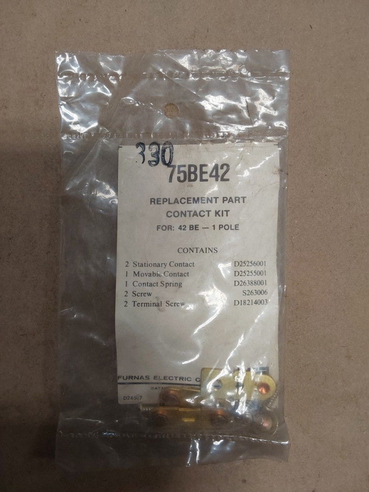 Furnas Contact Kit 75BE42 For 42 BE-1 POLE