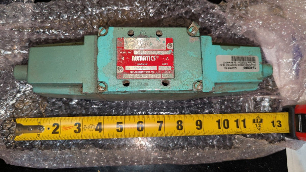 ASCO Numatics Solenoid Valve 34DSA4410013A 120VAC GUARANTEED READ CONDITION