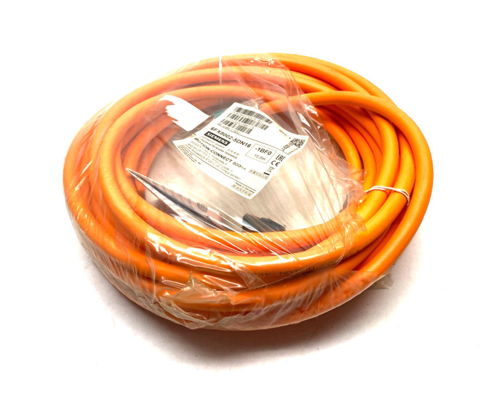 Siemens 6FX8002-5DN16-1BF0 MOTION-CONNECT Power Cable Assembly 15m 800Plus