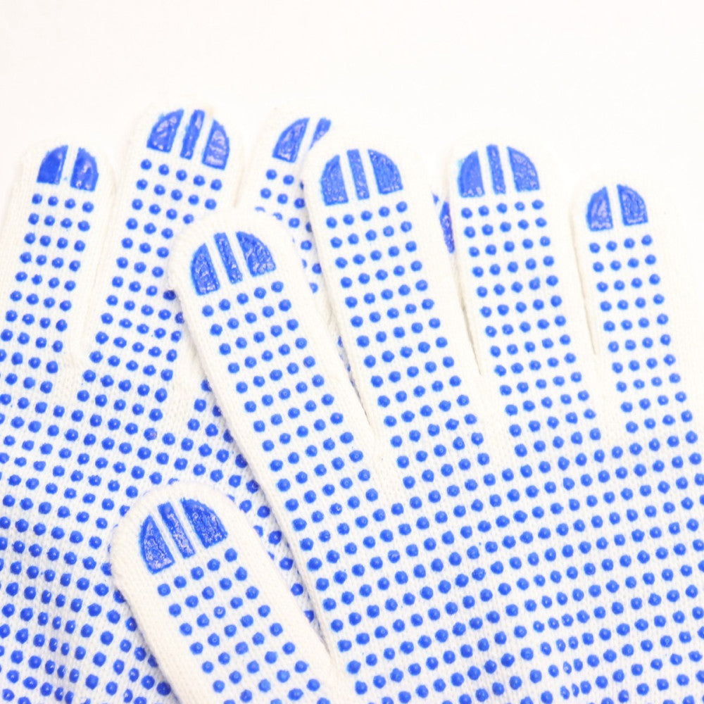 Multi-Purpose Polka Dot Work Grip Picker Cotton/Polyester Yarn PVC Dot