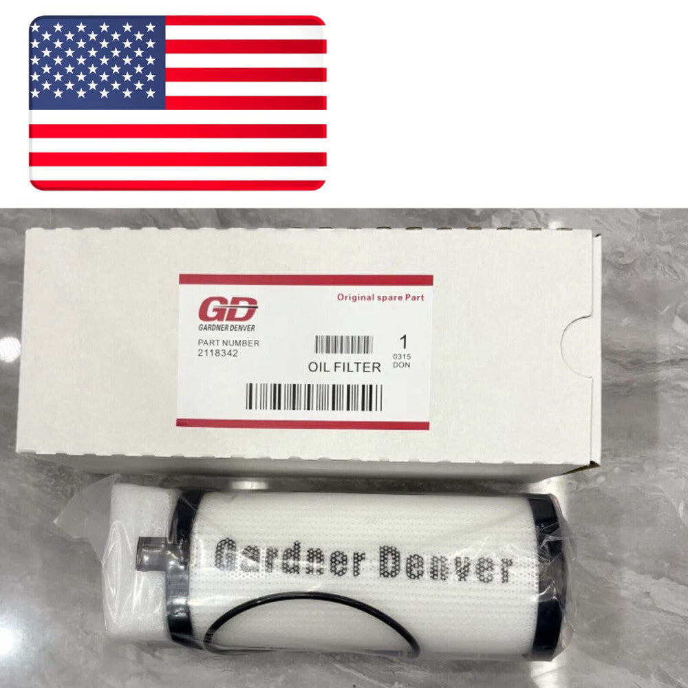 1pc Oil Filter Element for Gardner Denver Compressor 2118342-P 2118342 -US Stock