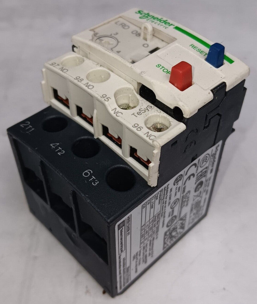 NEW SCHNEIDER ELECTRIC HRB15456-01 OVERLLOAD RELAY 2.5-4 AMP