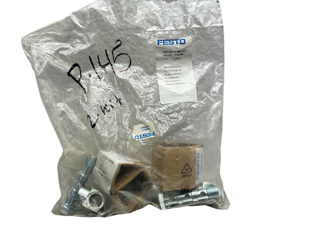 FESTO DPA-100-10-MA-SET 526098 Pressure Gauge Kit
