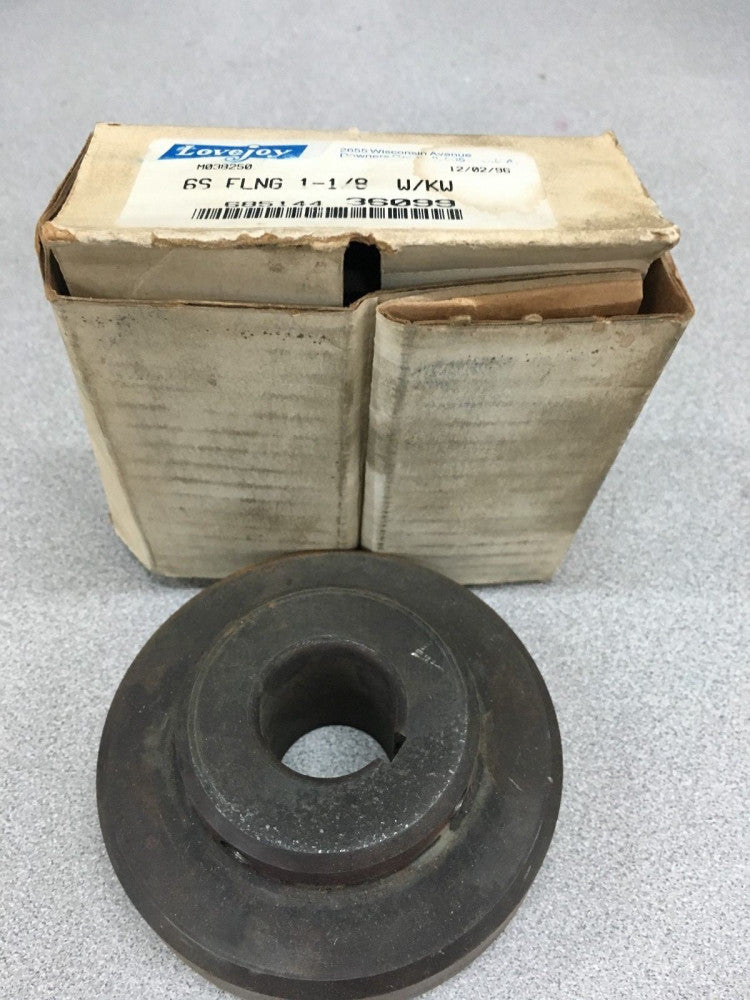 NEW IN BOX LOVEJOY 6S FLANGE 1-1/8 W/KW 685144 36099