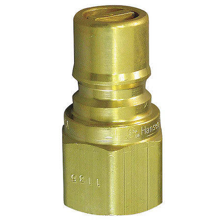 Danfoss 100508 Coupler Plug,(M)Npt,1/2,Brass