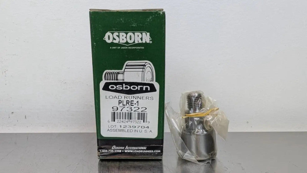 Osborn PLRE-1 Cam Follower 97322 1" OD x 1" Long