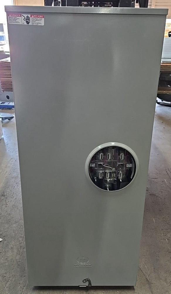 Milbank Series U-400  Amp 3R Enclosure  3 Wire 600 Vac 400 Amp 320 Amp  3 phase