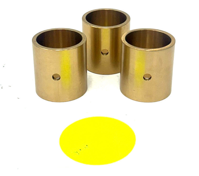 UNBRANDED BRASS 1-3/8" BUSHINGS LOT OF 3