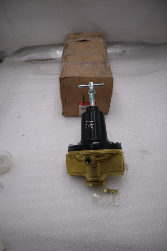 NEW OPEN BOX Norgren 11-009-081 Brass Water Pressure T Handle Regulator H1028