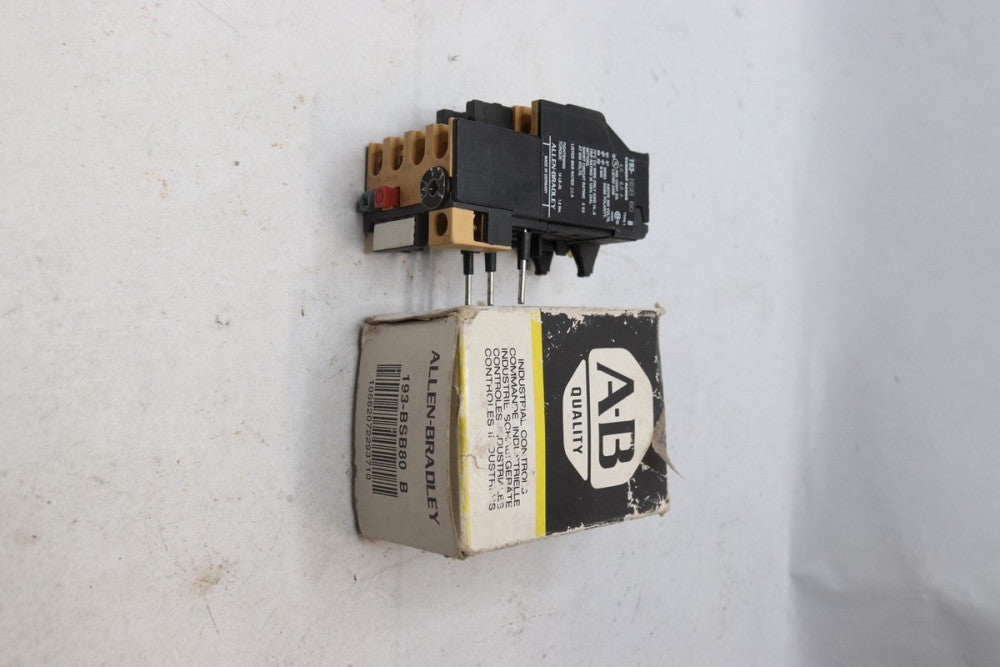 Allen-Bradley Overload Relay 600 VAC 5.5-8 AMP 193-BSB80 B