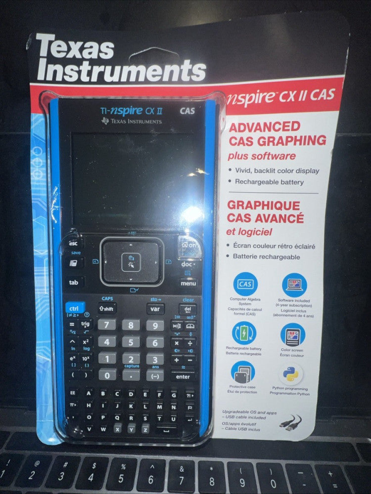 Texas Instruments TI Nspire CX II CAS Color Graphing Calculator Brand New Sealed