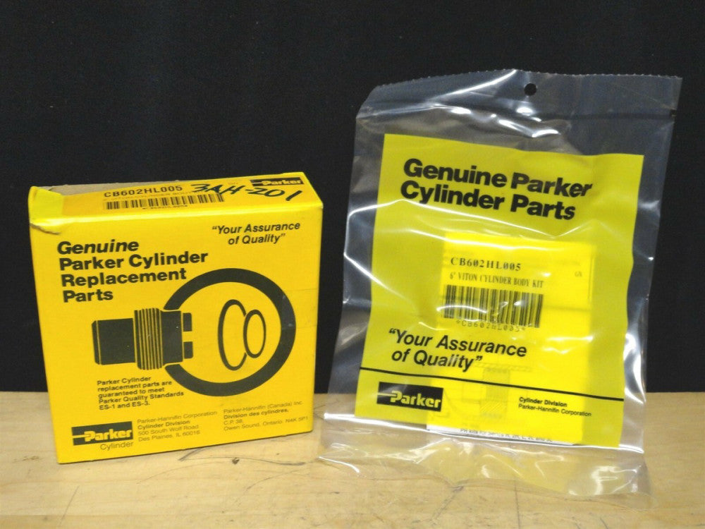 PARKER 1 6" VITON CYLINDER BODY KIT 1 PART NUMBER CB602HL005 1 NEW IN THE BOX 