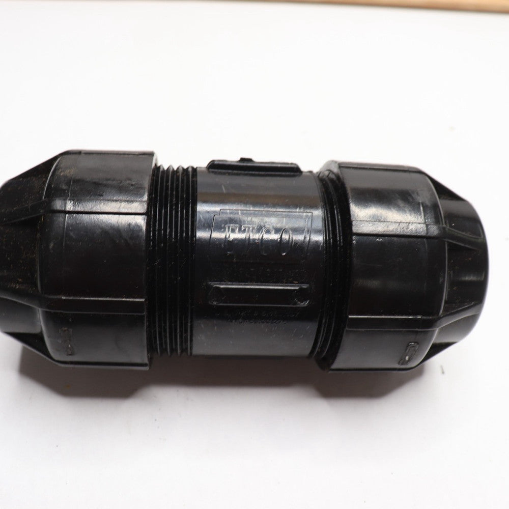 Etco Double E-Loc Coupling Black 1-5/8"