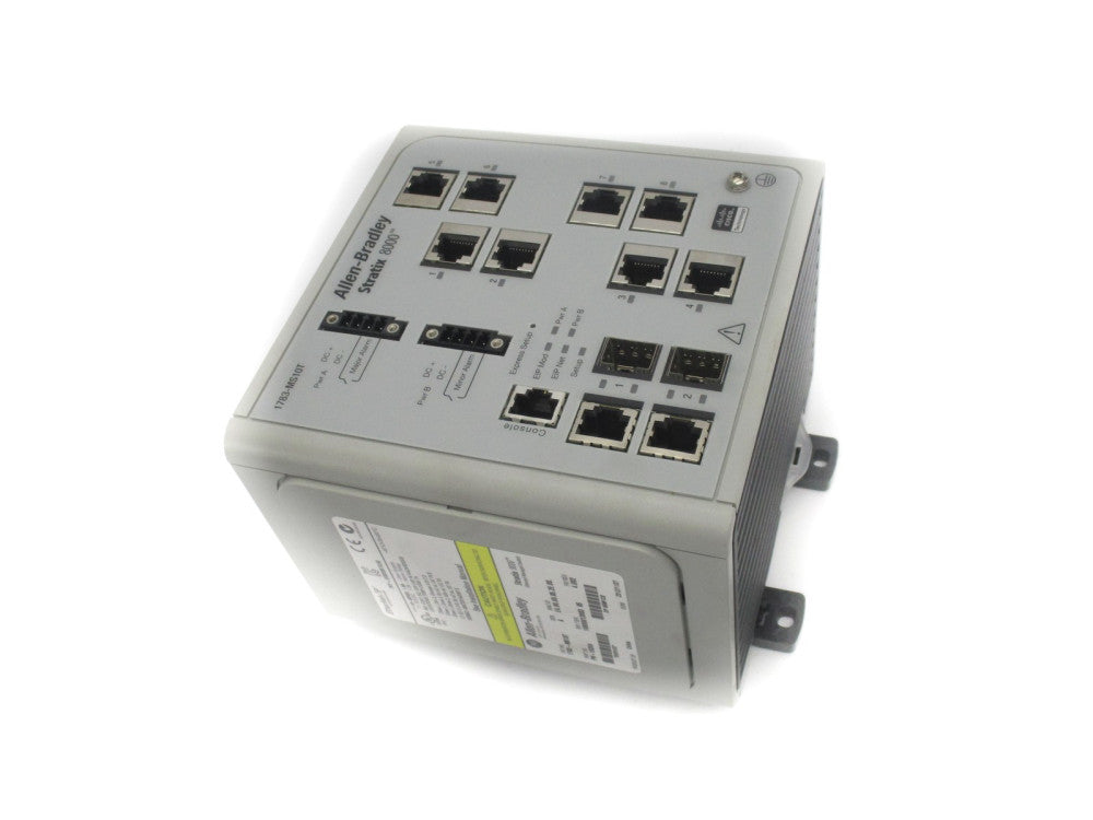 ALLEN BRADLEY 1783-MS10T SER. A 18-60VDC 1.0A F/W 4.002 NSNP