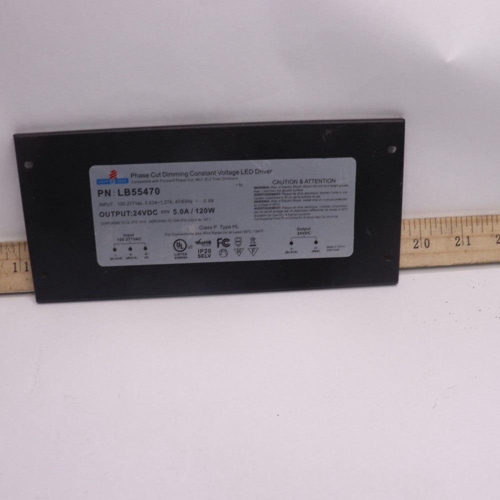 Light Blue LED Enclosed Electronic Driver LB55470 - Incomplete (Cover Only)