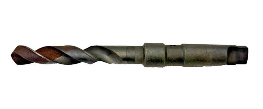 #3 MORSE TAPER SHANK DRILL BIT, SPIRAL 2 FLUTE, OAL 8-3/4"