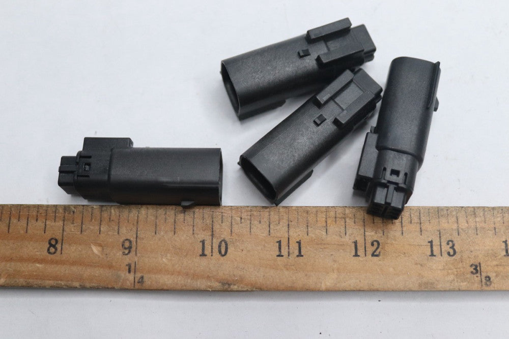 (4-Pk) 6-Pin Connector Male Dual Row 22-14 Ga 33482-3601