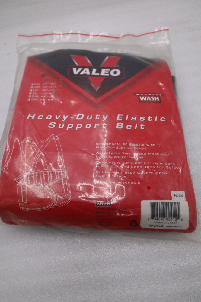 LOT OF 3 - Valeo Small  27-32"  VEH Heavy-Duty Elastic Support Belt  STOCK H646A