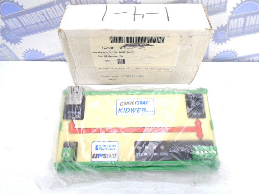 Industrial Software - InSight- 0x00424557 - CONVEYTRAX KIDWEB - CANopen (NEW)