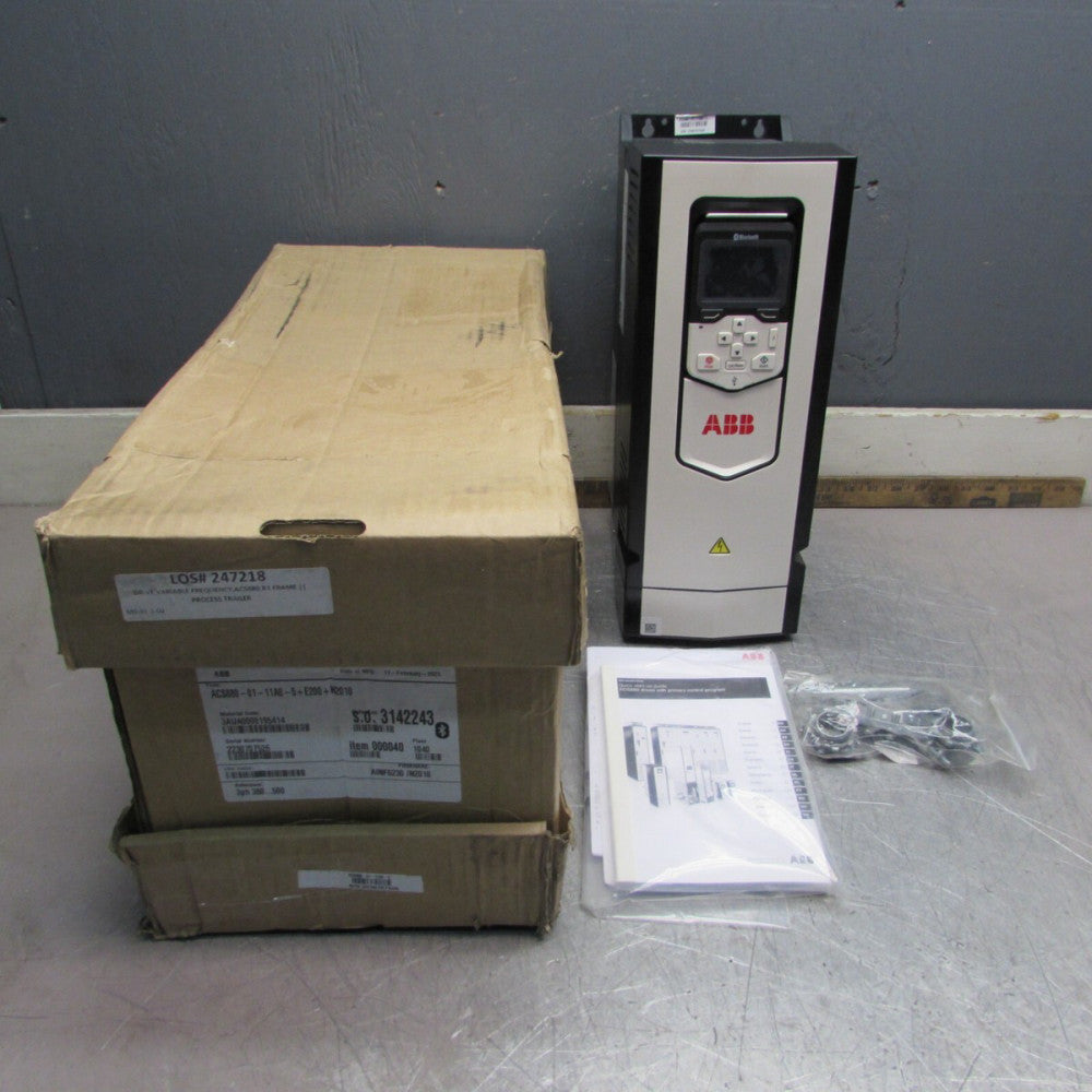NEW! ABB ACS880-01-11A0-5+E200+N2010,  VFD, 3ph/380-500V/7.5hp, NIB! MAKE OFFER!