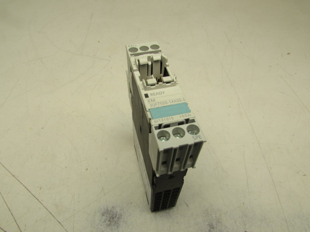 SIEMENS 3UF7500-1AA00-0 EXPANSION MODULE NICE USED TAKEOUT MAKE OFFER !!