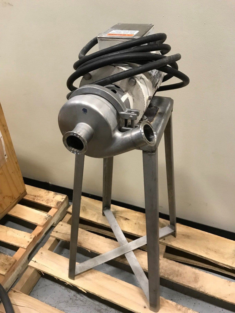 APV 4V2 STAINLESS STEEL CENTRIFUGAL PUMP 1/2HP 208-230/460V 3PH W/ STAND
