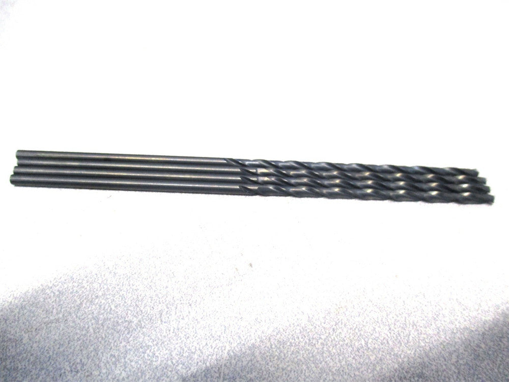 Chicago-Latrobe (50327) #37 .104 x 4-5/8 2-Flute HSS Taper Length Drill - 4 PC