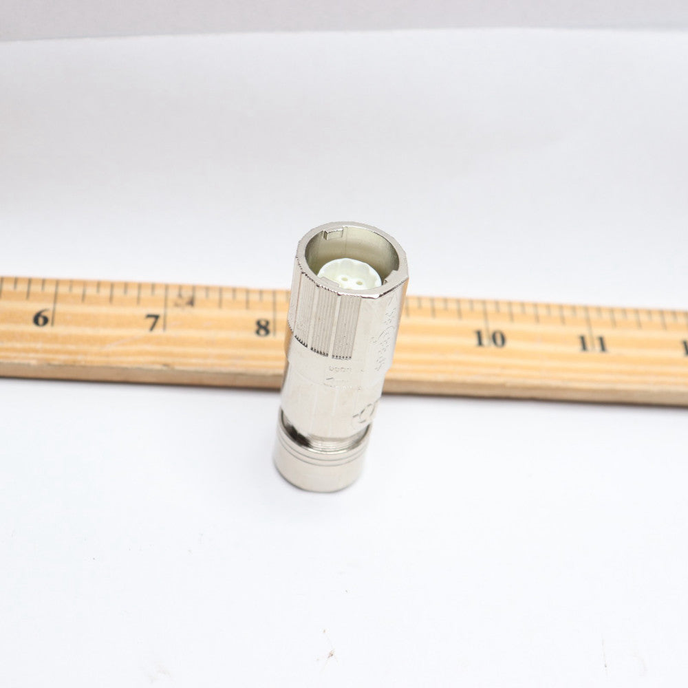 Waterproof Connector Industrial Threaded M23 Female 12Pin Signal Circular Shield