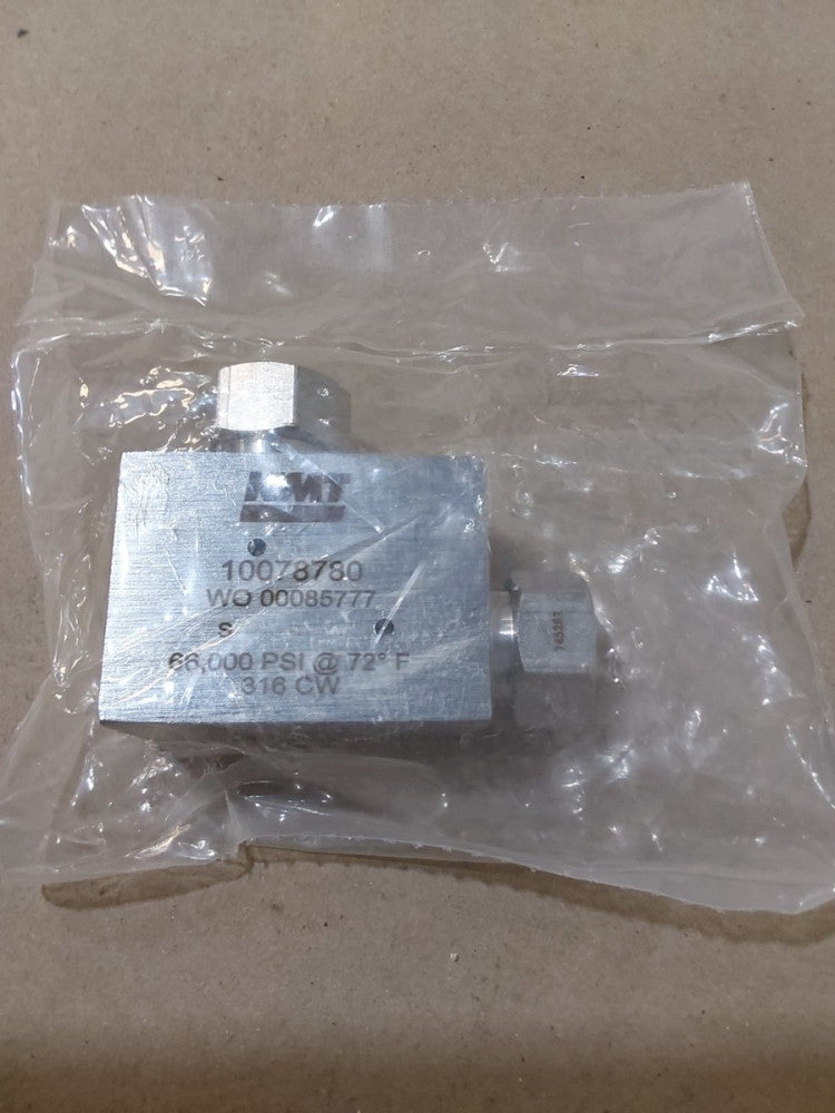 KMT 10078780 High Pressure Stainless Steel Elbow 66,000 PSI GENUINE PART